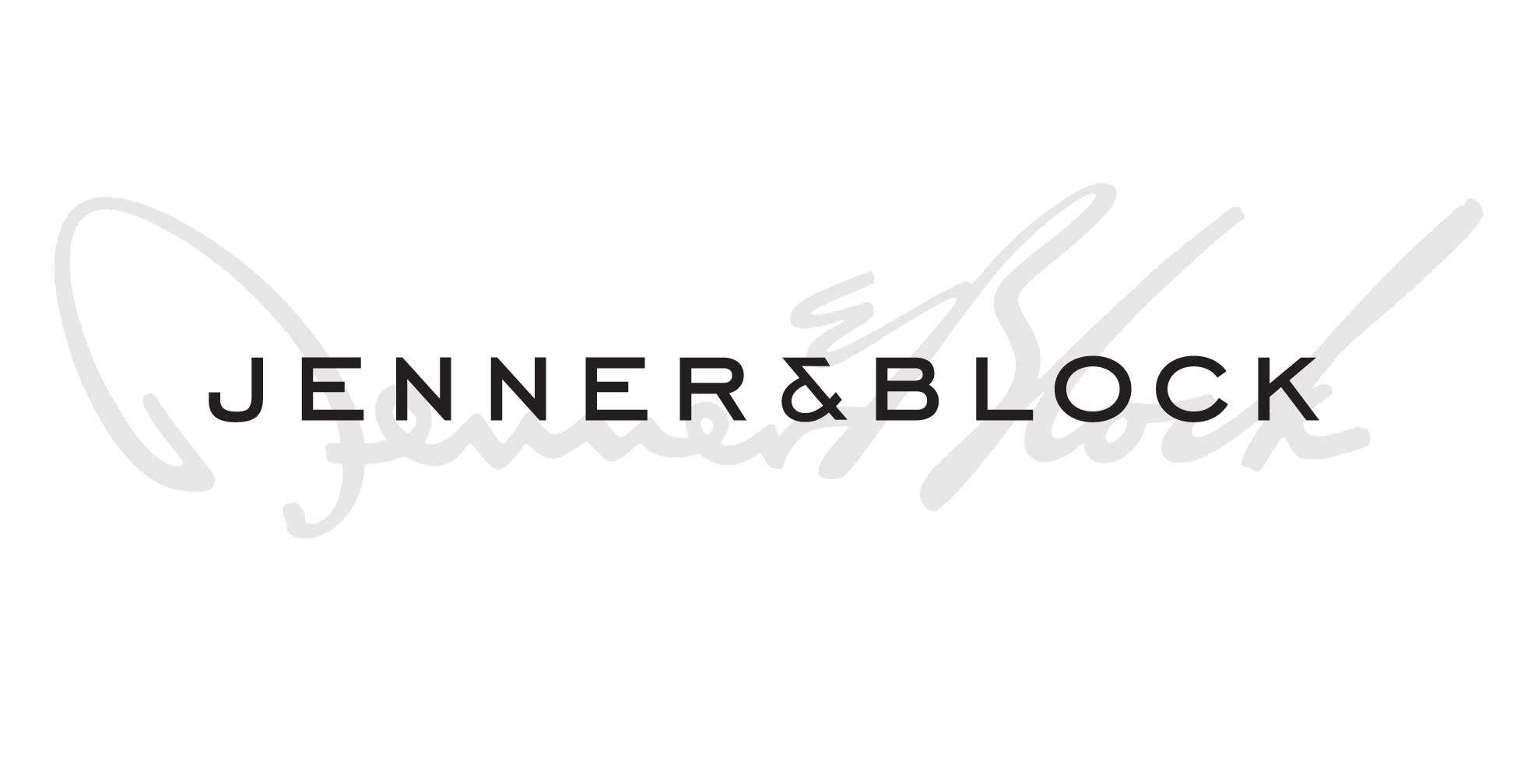 jenner-and-block_logo.jpg Art Direction by: Bart Crosby, Crosby Associates